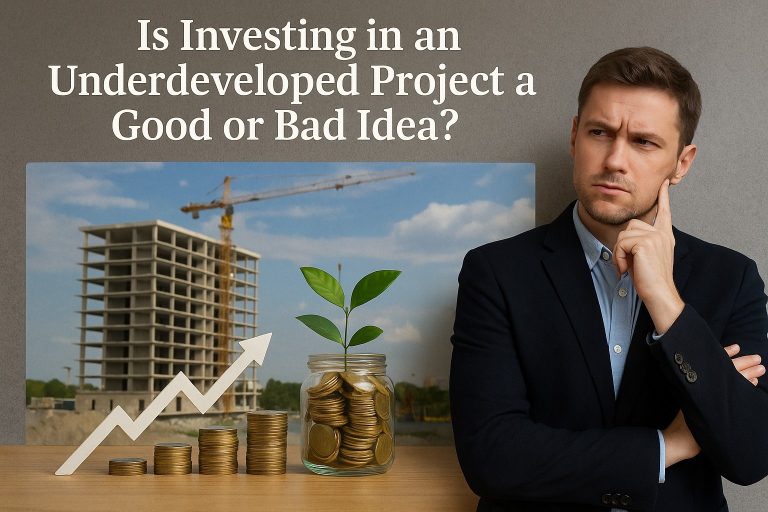 Is Investing in an Underdeveloped Project a Good or Bad Idea?