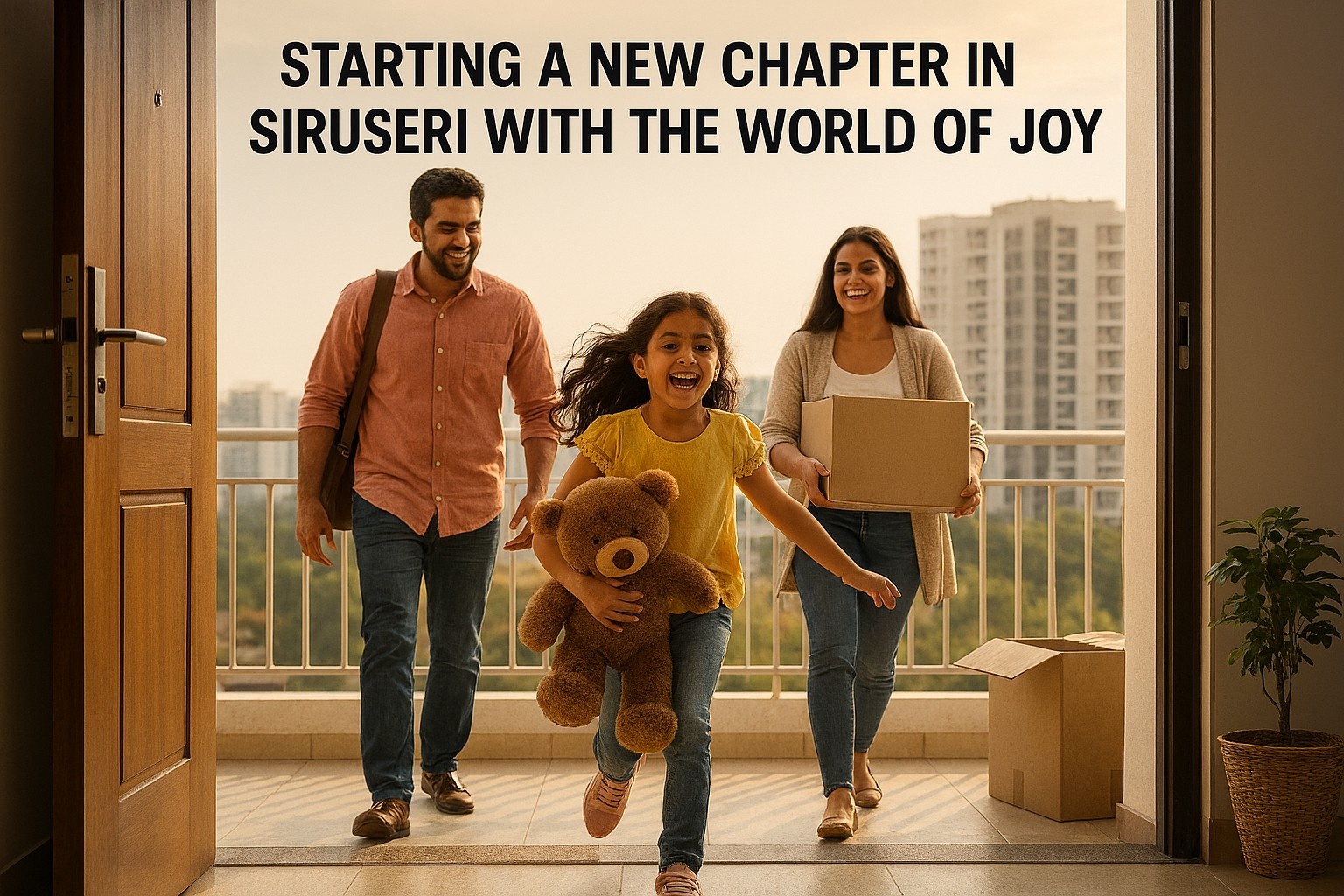 Starting a New Chapter in Siruseri with the World of Joy