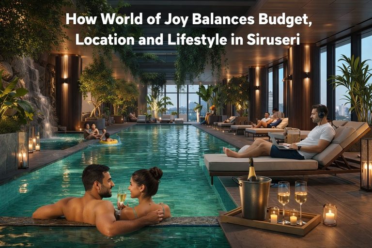How World of Joy Balances Budget, Location and Lifestyle in Siruseri