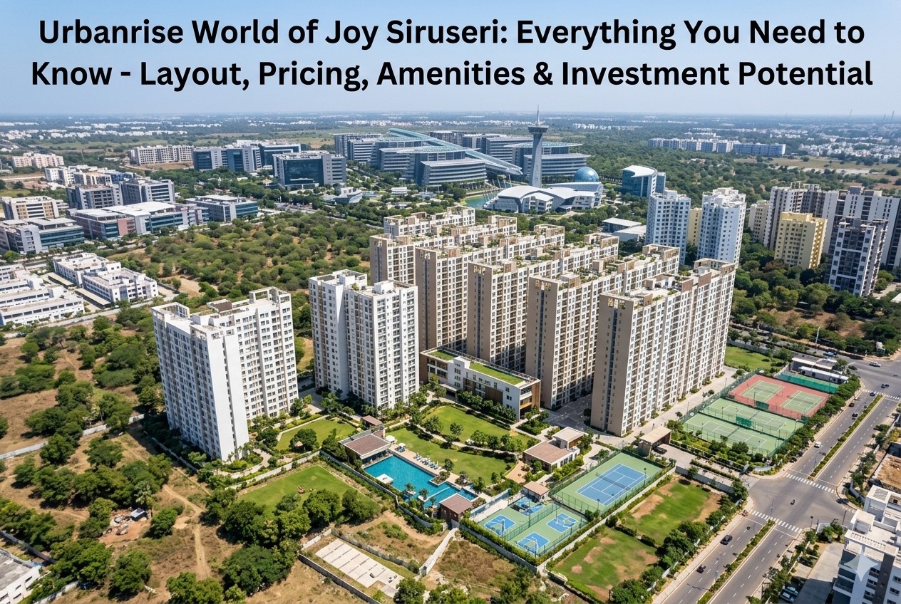 Urbanrise World of Joy Siruseri: Everything You Need to Know – Layout, Pricing, Amenities & Investment Potential